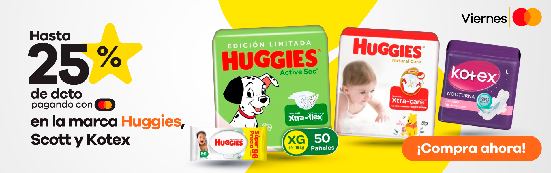 Huggies-scott y kotex